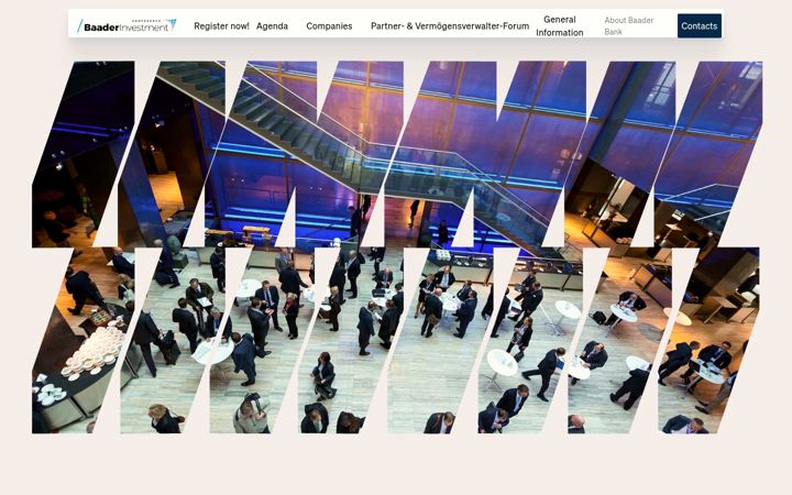 Screenshot of baaderinvestmentconference.com