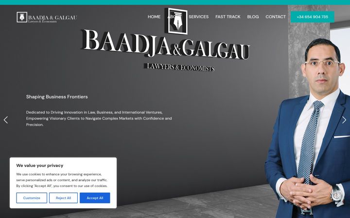 Screenshot of baadjagalgau.com