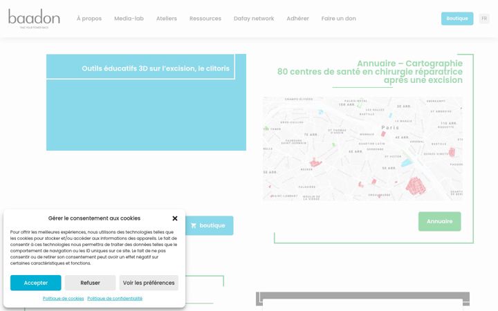 Screenshot of baadon.com