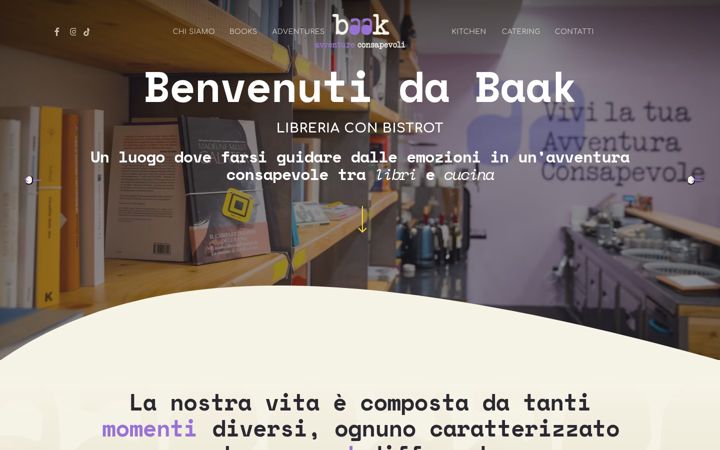 Screenshot of baakbologna.it