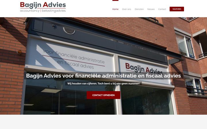Screenshot of baan-advies.nl