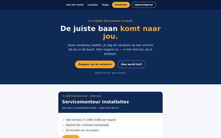 Ekraanipilt saidist baanin.nl