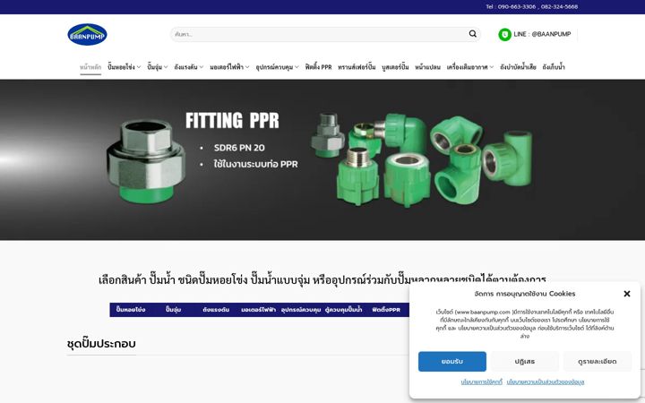 Screenshot of baanpump.com
