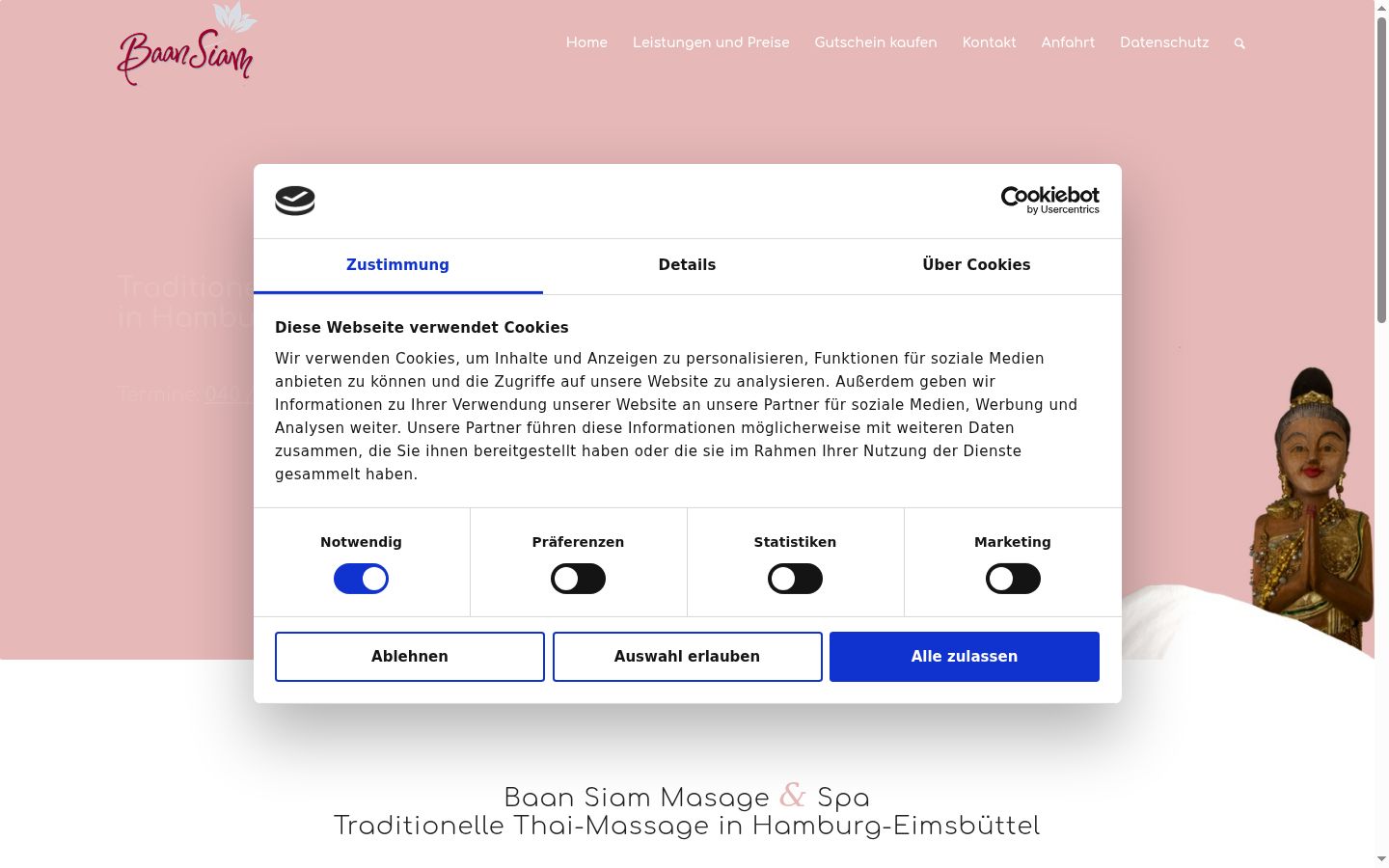 Snímka obrazovky banera súhlasu zobrazeného pred akoukoľvek interakciou