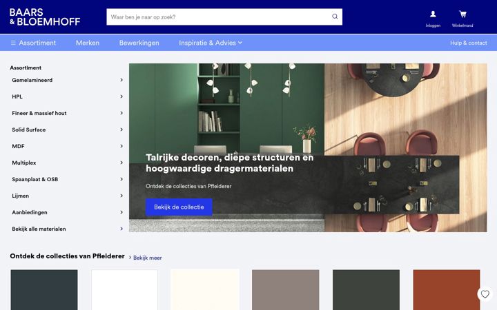 Snímek obrazovky baars-bloemhoff.nl