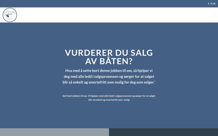 Screenshot of baat-megleren.no