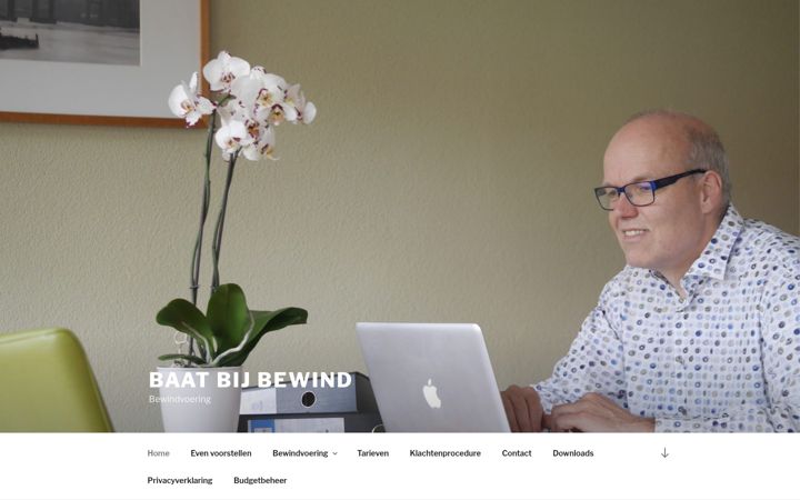 Ekraanipilt saidist baatbijbewind.nl