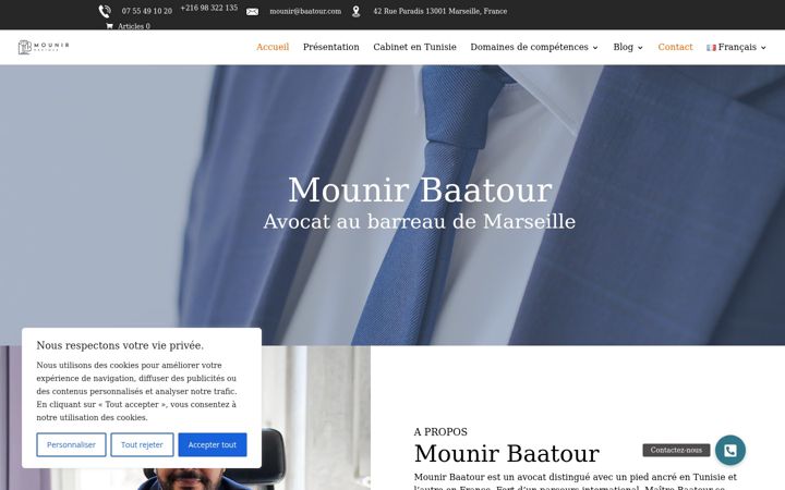 Screenshot ta' baatour-avocat.fr