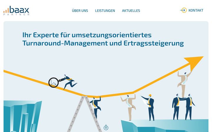 Screenshot of baax-partner.com