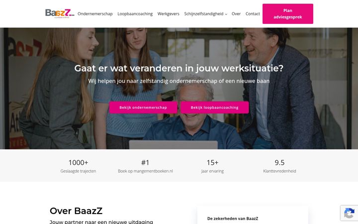Ekraanipilt saidist baazz.nl