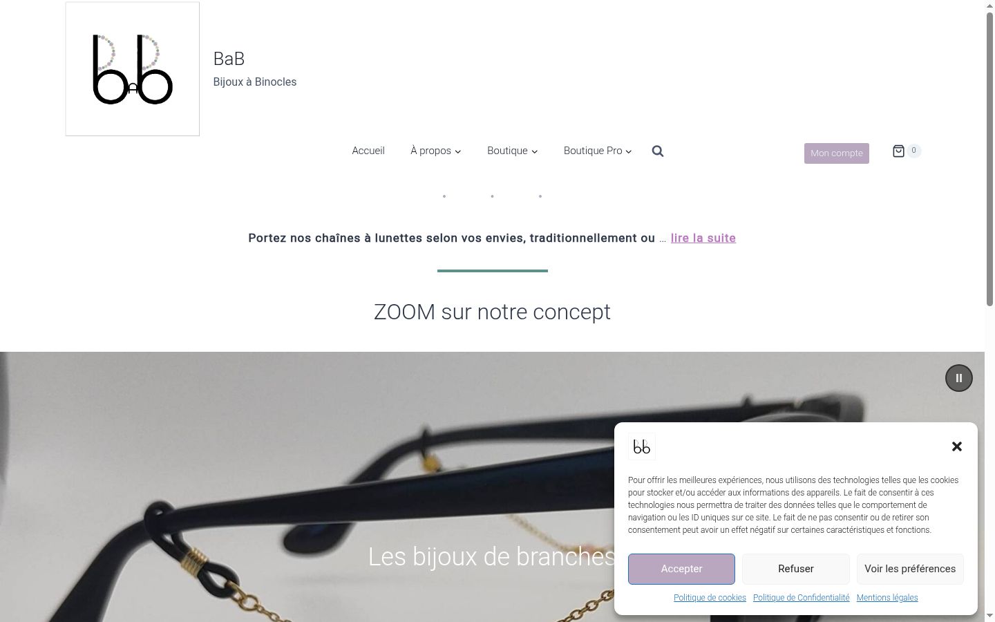 Screenshot tal-banner tal-kunsens muri qabel kwalunkwe interazzjoni