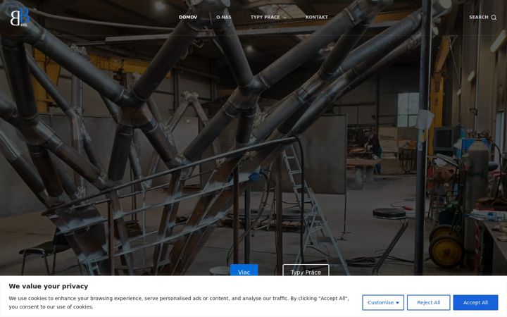 Screenshot of bab-steel.eu