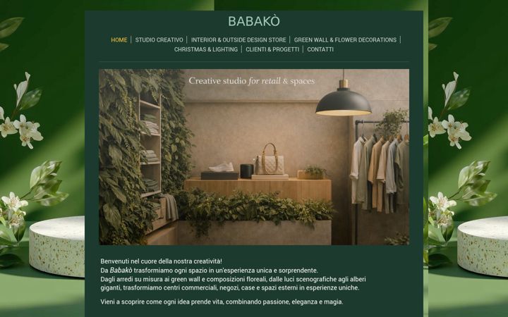 Screenshot of babako.eu