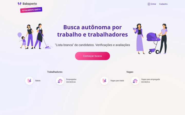 Képernyőkép: babaperto.com.br
