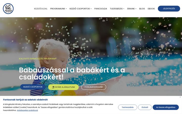 Screenshot of babauszas.hu