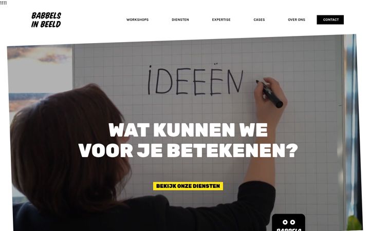 Screenshot of babbelsinbeeld.nl