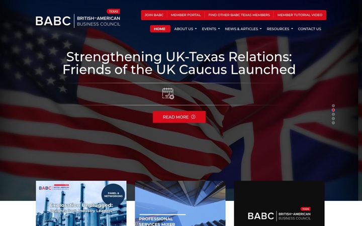 Screenshot of babctexas.org