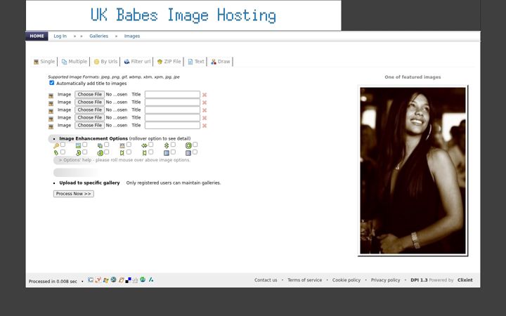 Screenshot of babeimage.co.uk