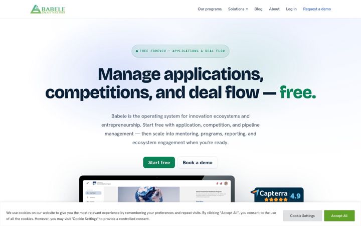 Screenshot of babele.co