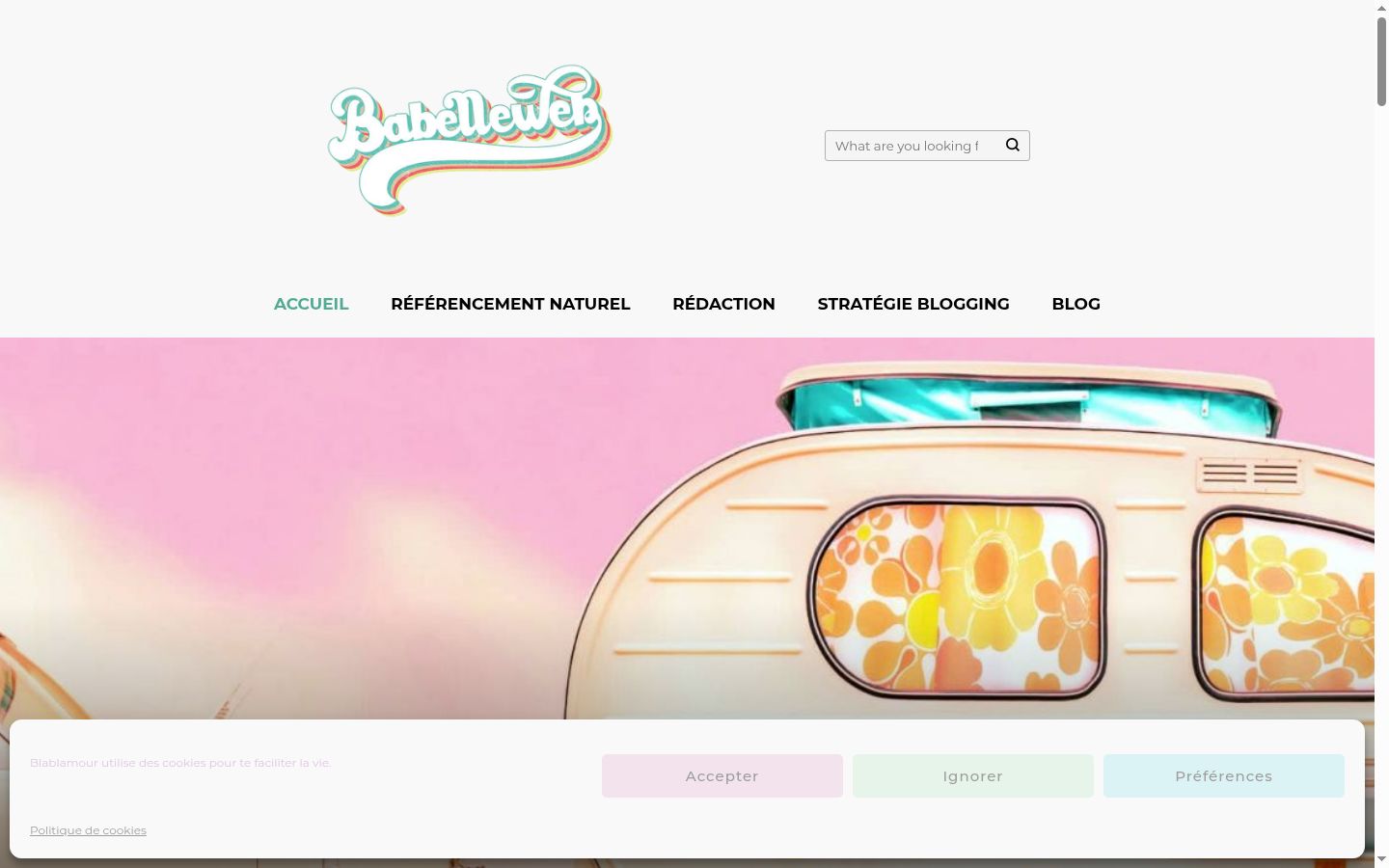 Screenshot tal-banner tal-kunsens muri qabel kwalunkwe interazzjoni