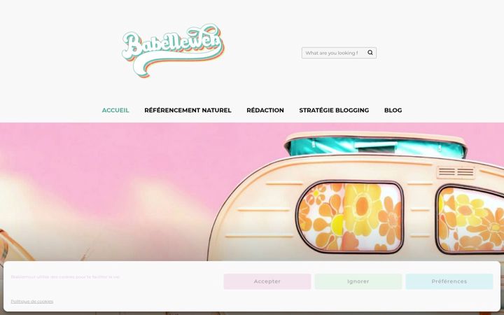 Screenshot ta' babelleweb.fr