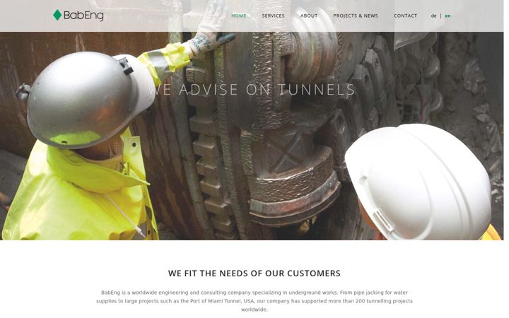 Screenshot of babeng.com