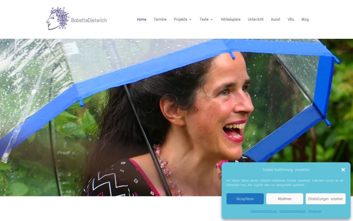 Screenshot of babette-dieterich.de