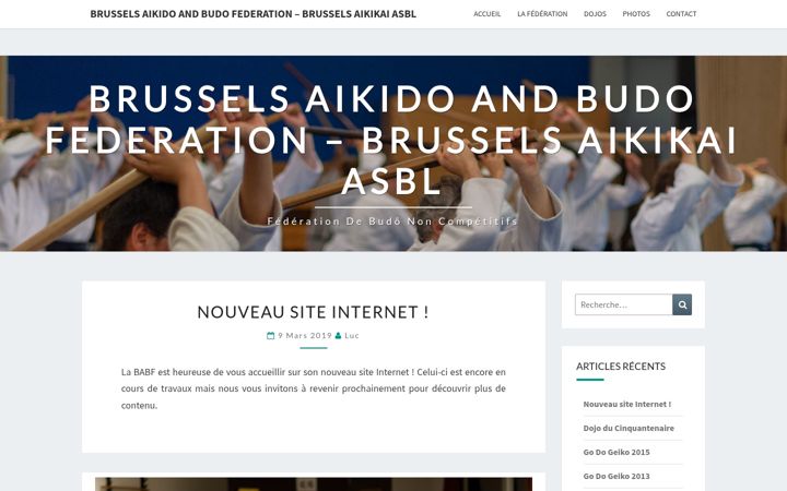Screenshot of babf.be