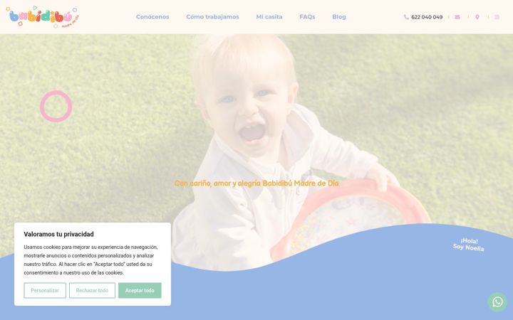 Screenshot of babidibu.es
