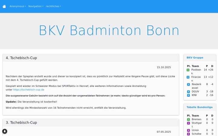 Screenshot of babig.de