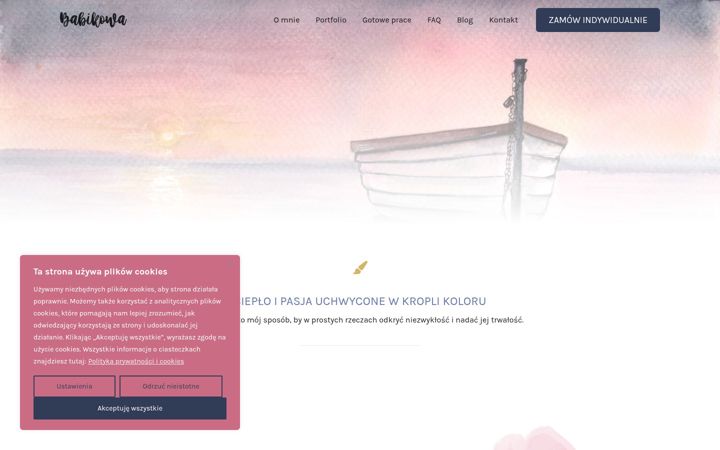 Screenshot of babikowa.pl