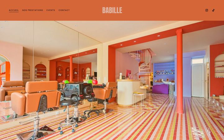 Screenshot of babillepop.com