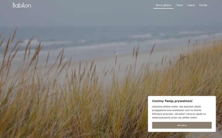 Screenshot of babilonwakacje.pl