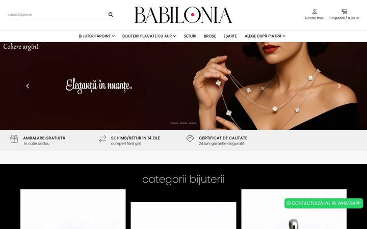 Screenshot of babilonya.ro
