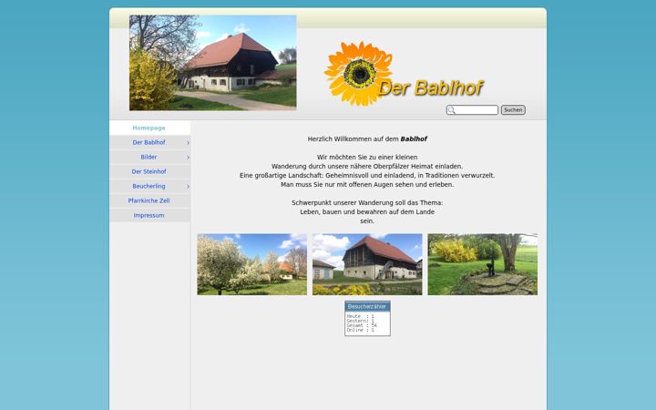 Capture d'écran de bablhof.eu
