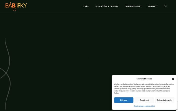 Screenshot of babofky.cz