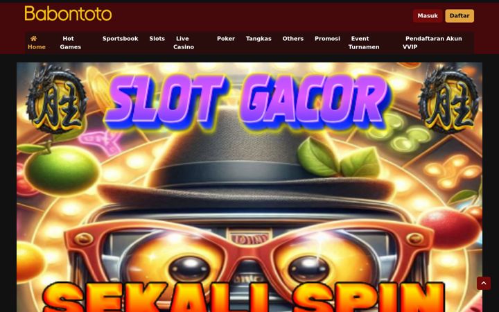 Screenshot of babontoto.com