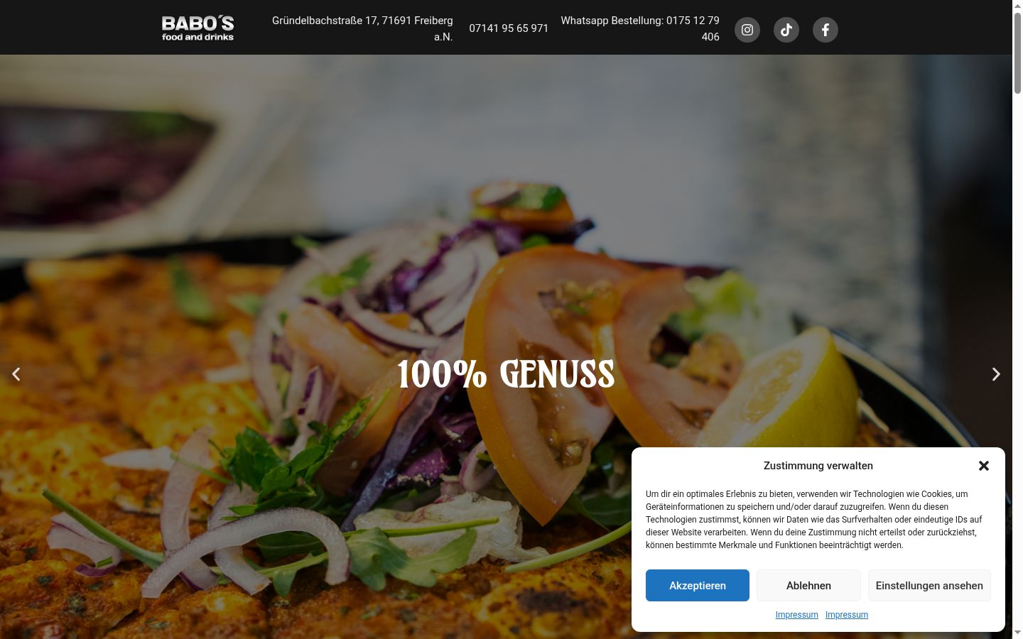Sutikimo reklamjuostės, rodytos prieš bet kokią sąveiką, ekrano kopija