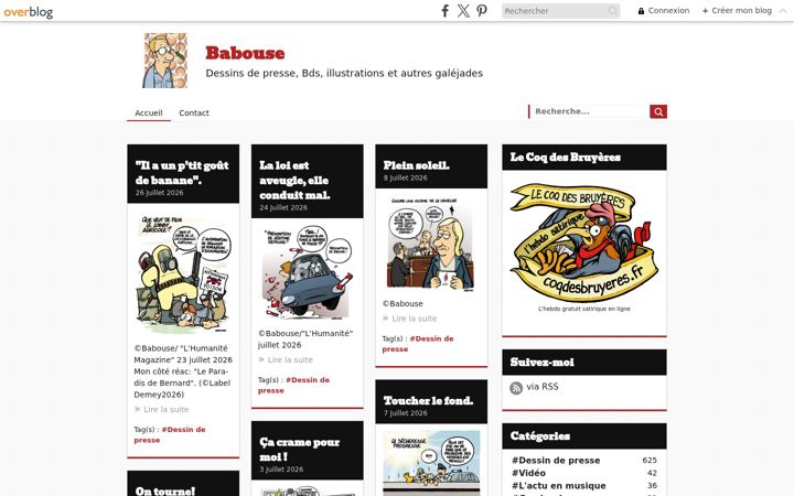 Screenshot of babouse.fr
