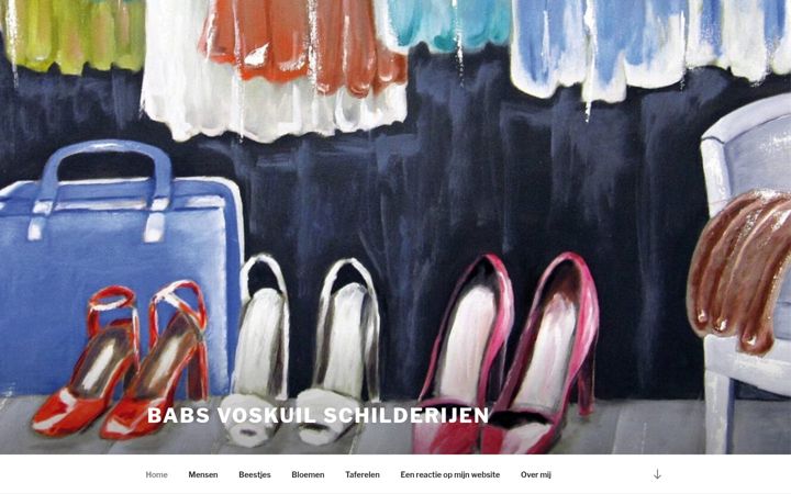 Screenshot of babsvoskuil.nl
