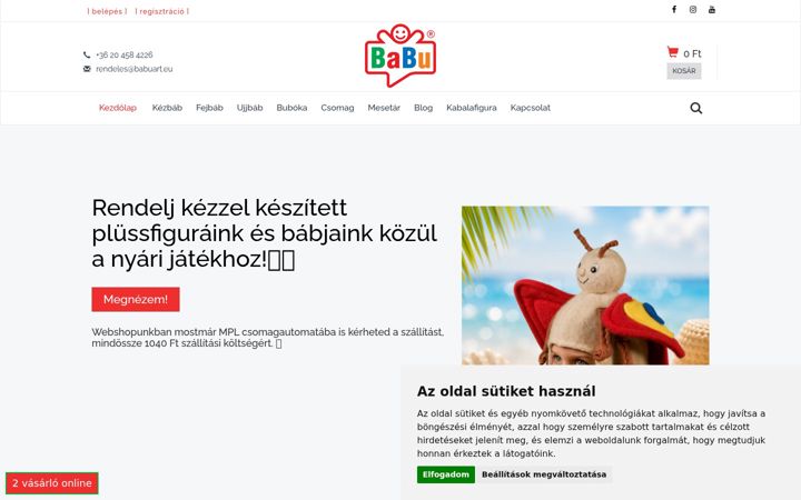 Screenshot of babuart.eu
