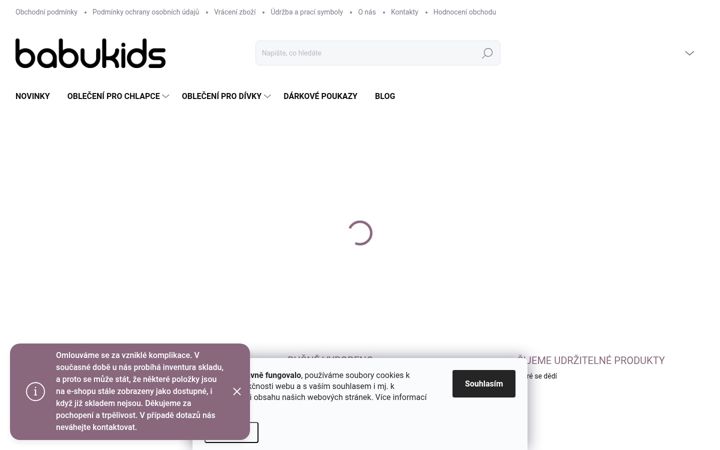 Screenshot ta' babukids.cz
