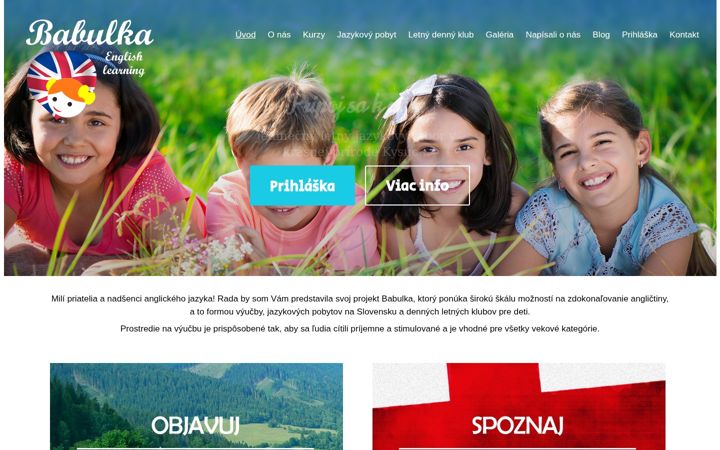 Screenshot of babulka.sk