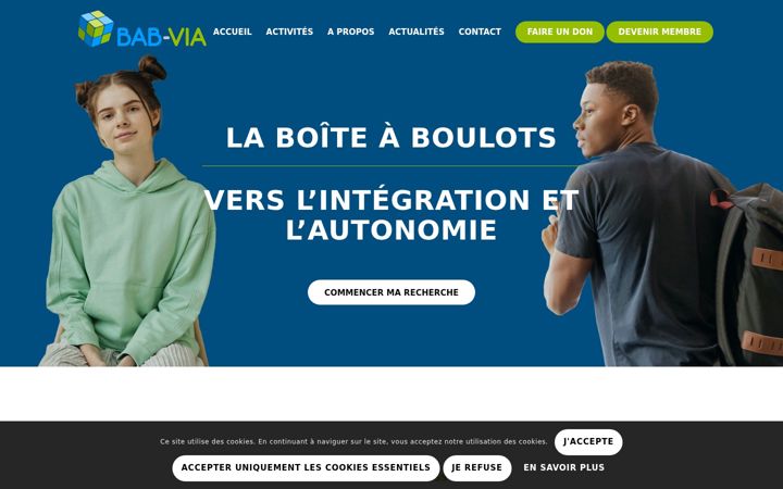 Screenshot of babvia.ch