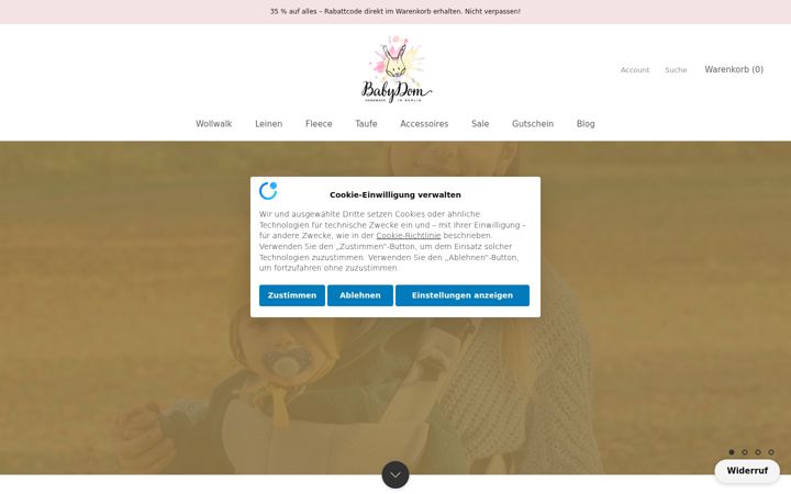 Screenshot of baby-dom.de