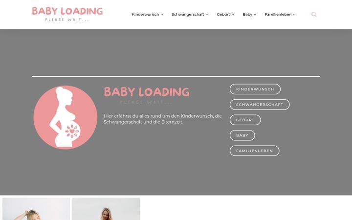 Screenshot of baby-loading.de