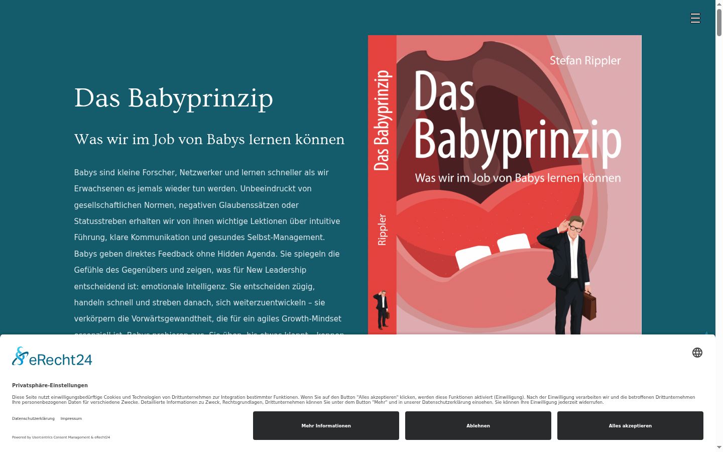 Zrzut ekranu banera zgody wyświetlanego przed jakąkolwiek interakcją