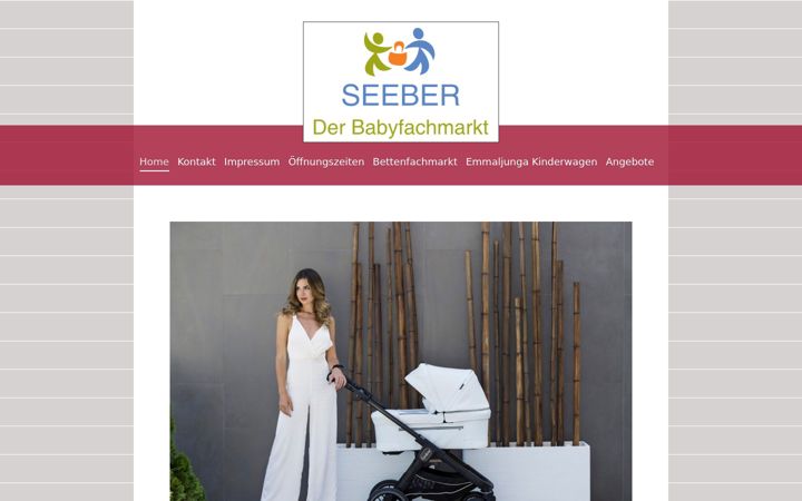 Screenshot of baby-seeber.de
