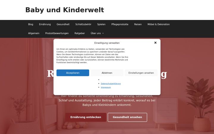 Screenshot of baby-und-kinderwelt.de