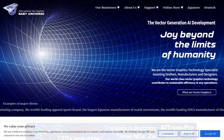 Képernyőkép: baby-universe.net